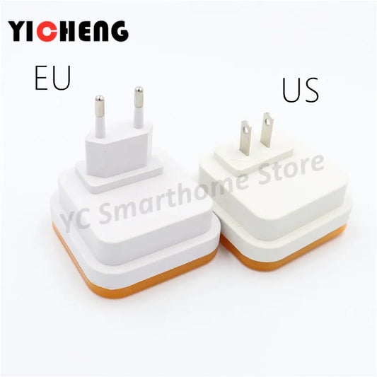 EU US Intelligent LED Induction Square Ring Night Lamp