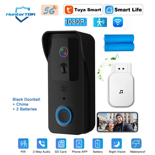 5G & 2.4G WiFi Video Doorbell