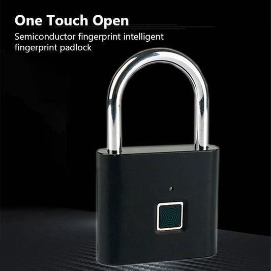 Keyless USB Charging Fingerprint Smart Padlock