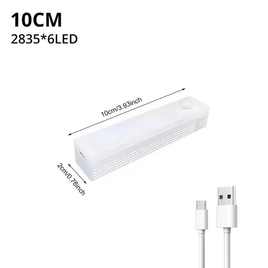 USB Rechargeable Motion Sensor LED Cabinet Light