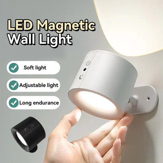 LED Dual Head Wall Lamp Rechargeable